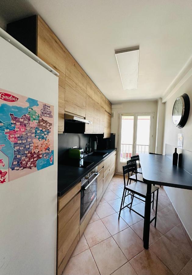 The Nice - 3 Rooms, 3Air Cond, 3Tv, 3Fans, 2 Wc, Wifi Everywhere 5Min Aeroport, Train, Beach, 1Min Tram, 15 Min Centre, Port, Parking Possible 外观 照片